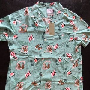 NWT Goodfellow & Co Men's Hawaiian Shirt XL
